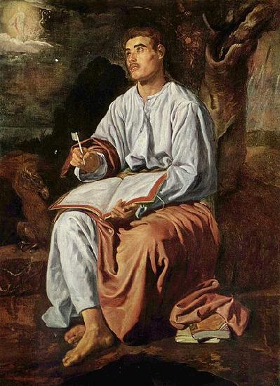 Diego Velazquez Evangelist Johannes auf Patmos oil painting image